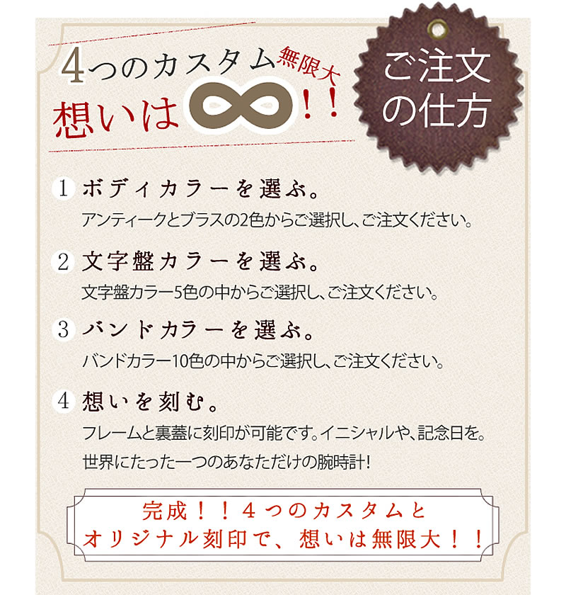 ペアウォッチTAKE A HEART